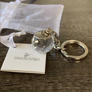 Swarovski Crystal Ball Key Ring NWT